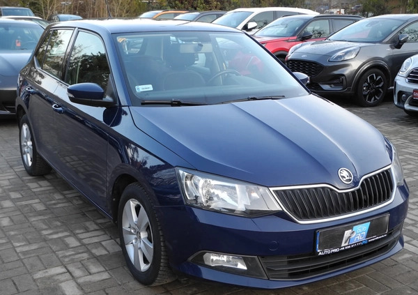 Skoda Fabia cena 30873 przebieg: 154000, rok produkcji 2017 z Płock małe 137